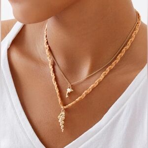Dylan Shell Charm Layering Necklace🐚